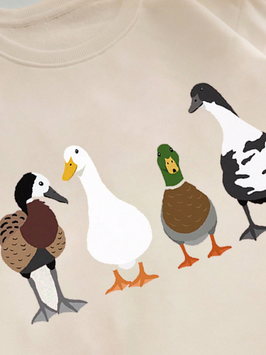 Stay warm and stylish with our Cozy Cartoon Animal Print Fleece-Lined Sweatshirt for Autumn & Winter. Made with soft and comfortable fleece lining, this sweatshirt features a fun and trendy cartoon animal print for added flair. Perfect for cooler months, this sweatshirt will keep you cozy while making a fashion statement.