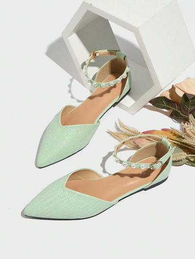 Chic Spring Flat Sandals with Buckle - Versatile Fairy Style for Every Occasion