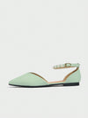 Chic Spring Flat Sandals with Buckle - Versatile Fairy Style for Every Occasion