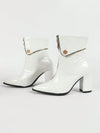 Chic & Elegant Crocodile Print Ankle Boots: Perfect for Any Occasion