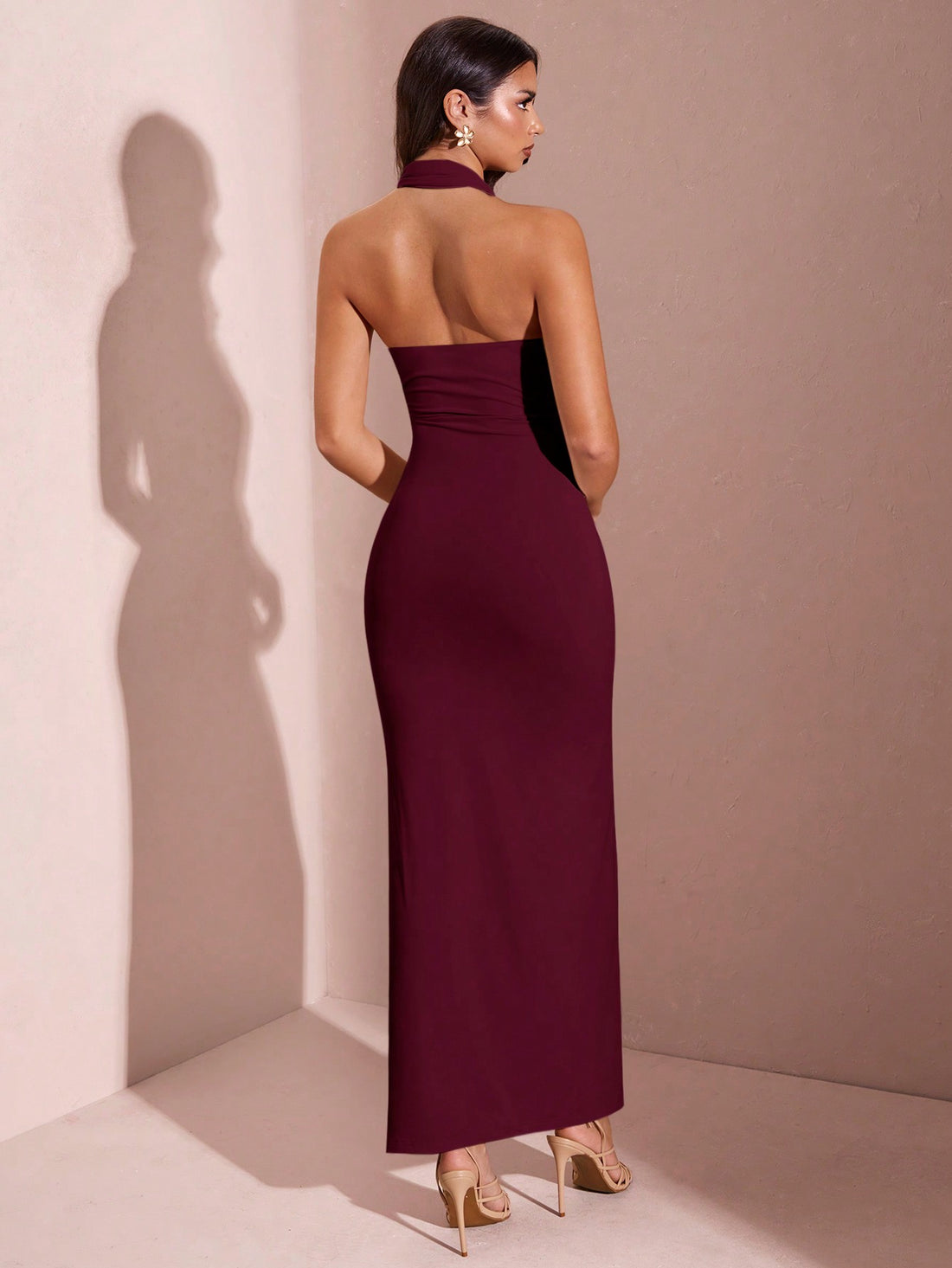 Unleash your inner fashionista with our Chic Apricot V-Neck High Slit Dress! Designed with a trendy tie-front detail and a flattering v-neckline, this dress is the perfect summer style for any occasion. The high slit adds a touch of sass while the pleated accents bring a touch of elegance. A must-have for your wardrobe!