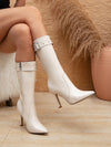 Chic Rhinestone Buckle Over-the-Knee Boots for a Stylish Winter Look (Copy)