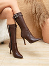 Chic Rhinestone Buckle Over-the-Knee Boots for a Stylish Winter Look (Copy)