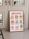 Positive Vibes Only: Vintage-Inspired 'Have A Cup Of Positive Tea' Canvas Wall Art for Mental Wellness