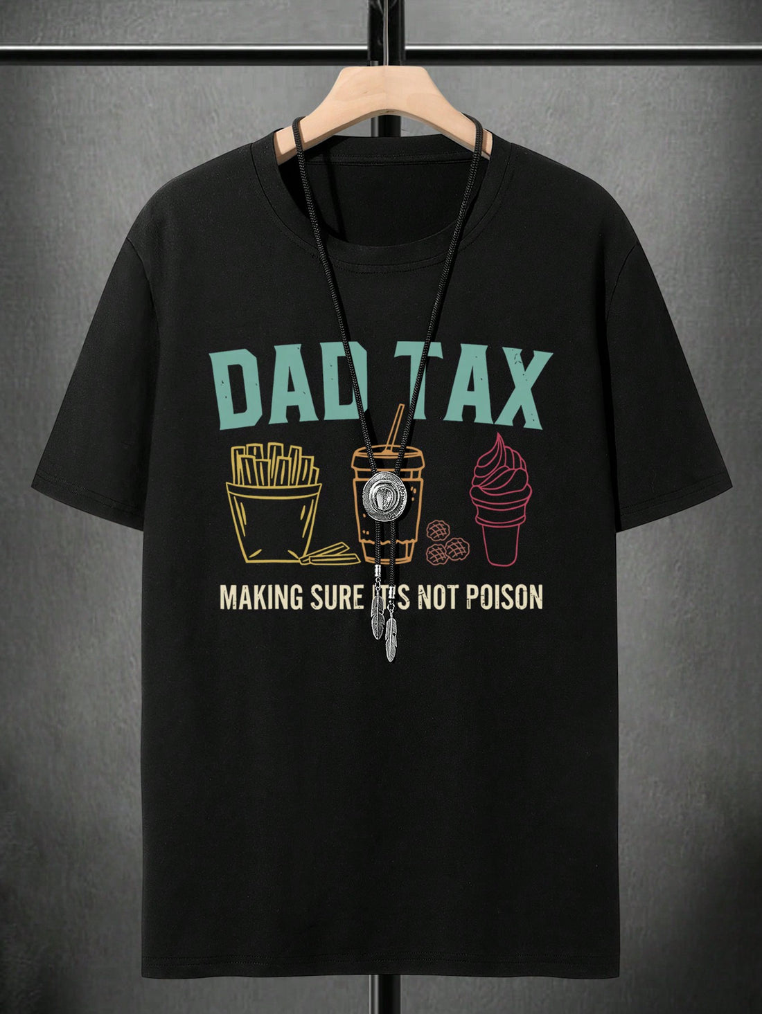 Express your humor with our Plus Size Men's Casual Funny Slogan Print T-Shirt. This loose-fit tee combines comfort and personality with its roomy design and round neck. Perfect for casual outings or lounging at home, the short sleeves and witty slogans make this shirt a conversation starter wherever you go. Your wardrobe just got funnier!