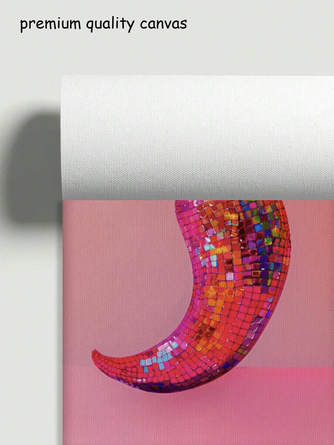 Spice up your space with our Chic Chili Disco Ball Canvas Art Print! This vibrant and playful piece adds a unique touch of food-inspired decor to any modern setting. Bring some fun and flavor to your walls with this quirky artwork.