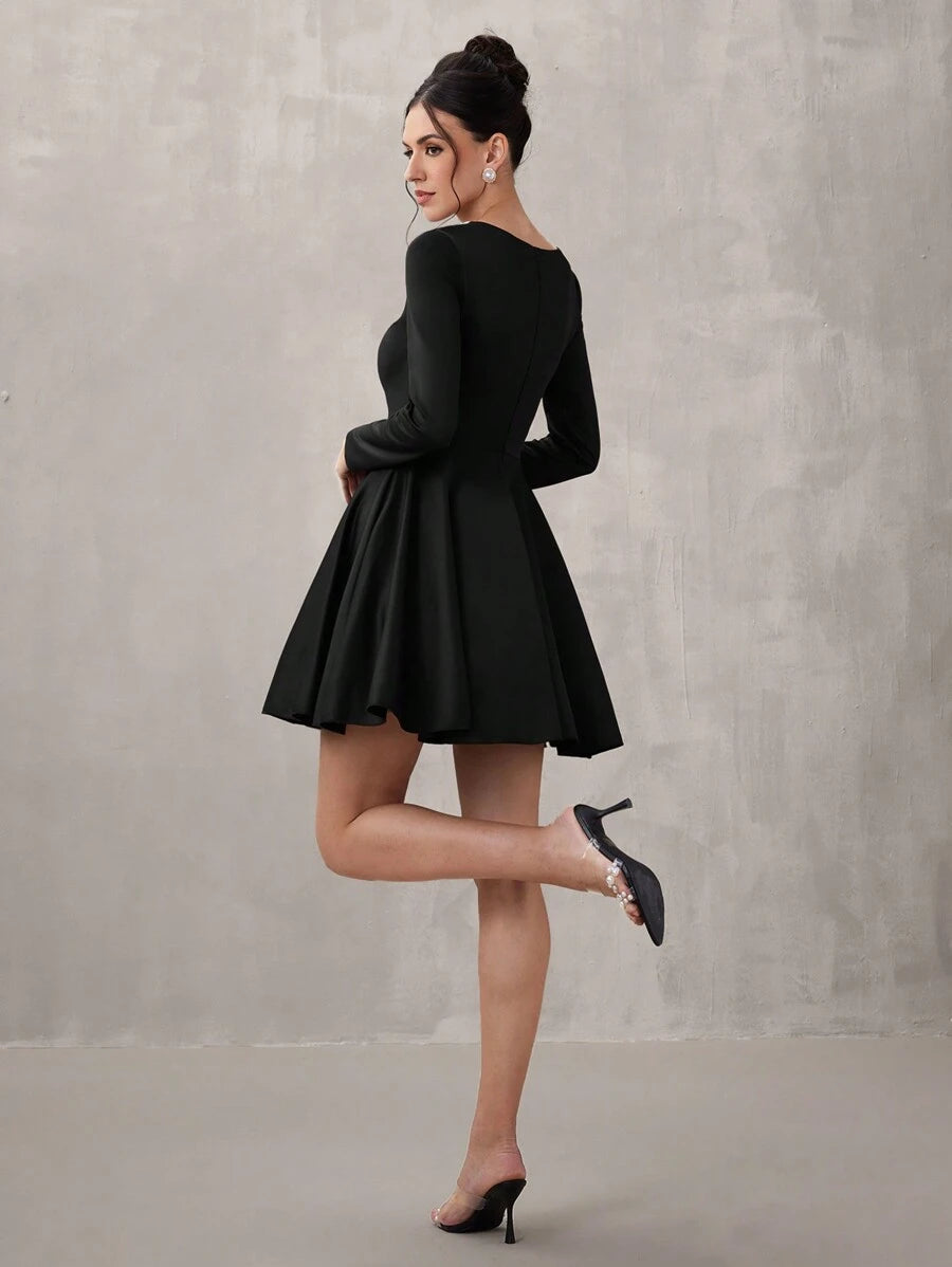 Slip into sophistication with this stunning pearl-embellished party dress that turns heads at every celebration. Delicate pearls cascade across the fabric, catching light with every movement for an enchanting shimmer. The flattering silhouette hugs in all the right places while the elegant design works beautifully for weddings, galas, and special occasions. Whether you're a guest of honor or stealing the spotlight, this dress delivers timeless glamour with a modern twist. Comfort meets style in a piece you'