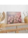 Pastel striped inspirational wall art for a girl’s bedroom