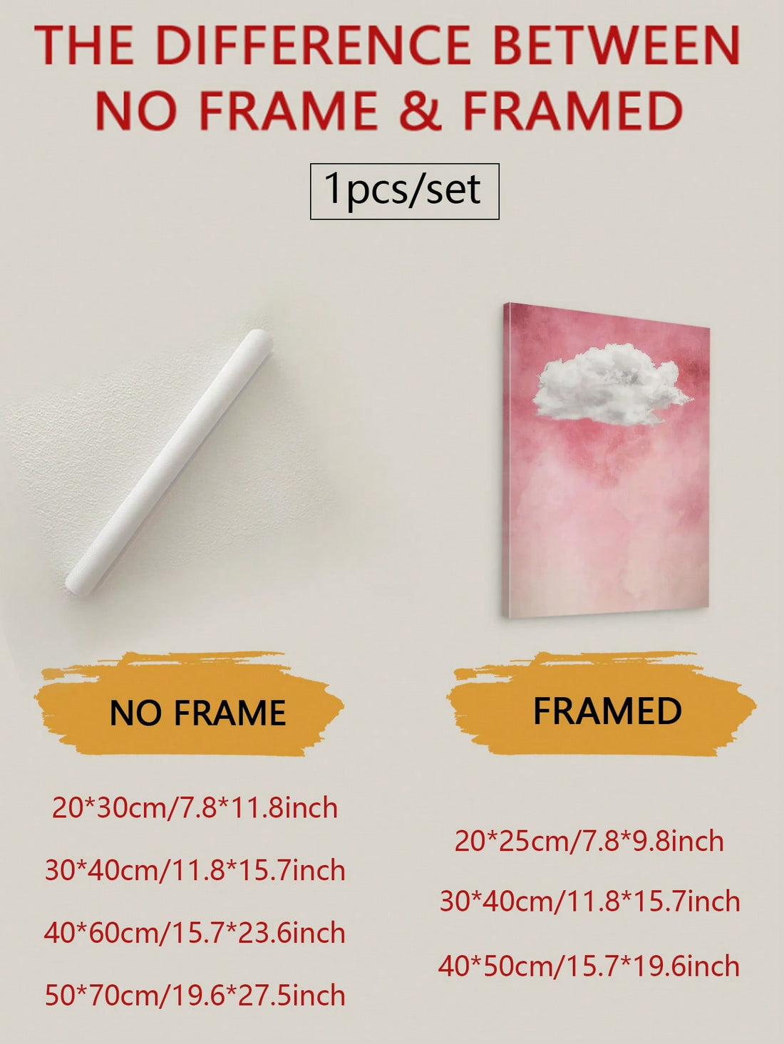 Add a touch of whimsy to your space with our Modern Luxury Cloud Design Wall Art. Perfect for the bedroom, living room, or entryway, this elegant decor will elevate any room. Transform your space into a dreamy escape with this unique wall art. It's the perfect finishing touch for a modern, luxurious look!