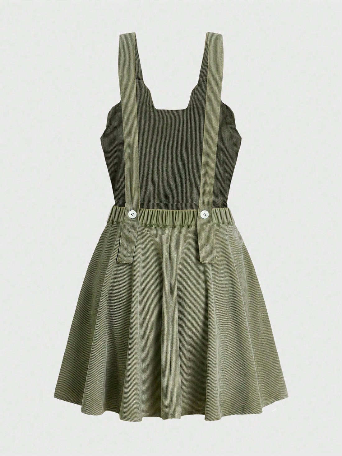 Add some fun to your wardrobe with our Kawaii Frog Embroidery Plus-Size Casual Suspender Dress! Featuring a playful frog embroidery, this dress is perfect for any casual occasion. With its comfortable fit and stylish suspender design, you'll be sure to make a fashion statement while staying comfortable. Hop to it and grab yours today!