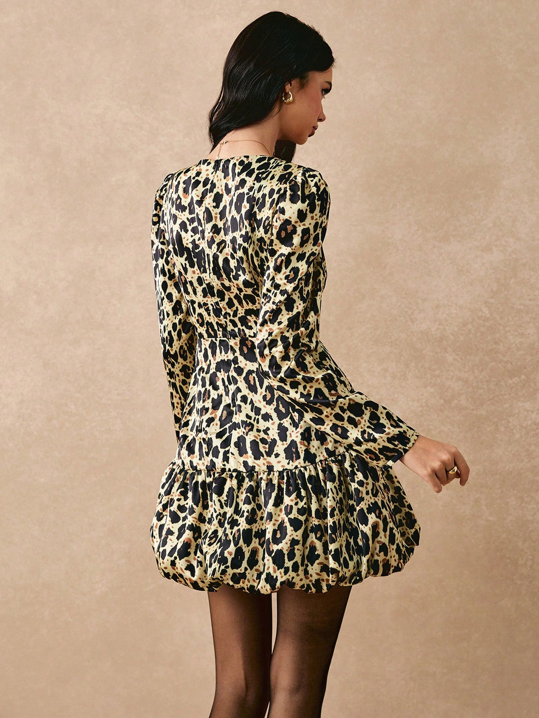 Get ready to turn heads with our Chic All-Over Print Square Neck Mini Dress! Featuring a playful ruffle hem and unique all-over print, this dress is perfect for any occasion. Its square neckline adds a touch of sophistication while still keeping things fun and flirty. Don't settle for boring, be chic.