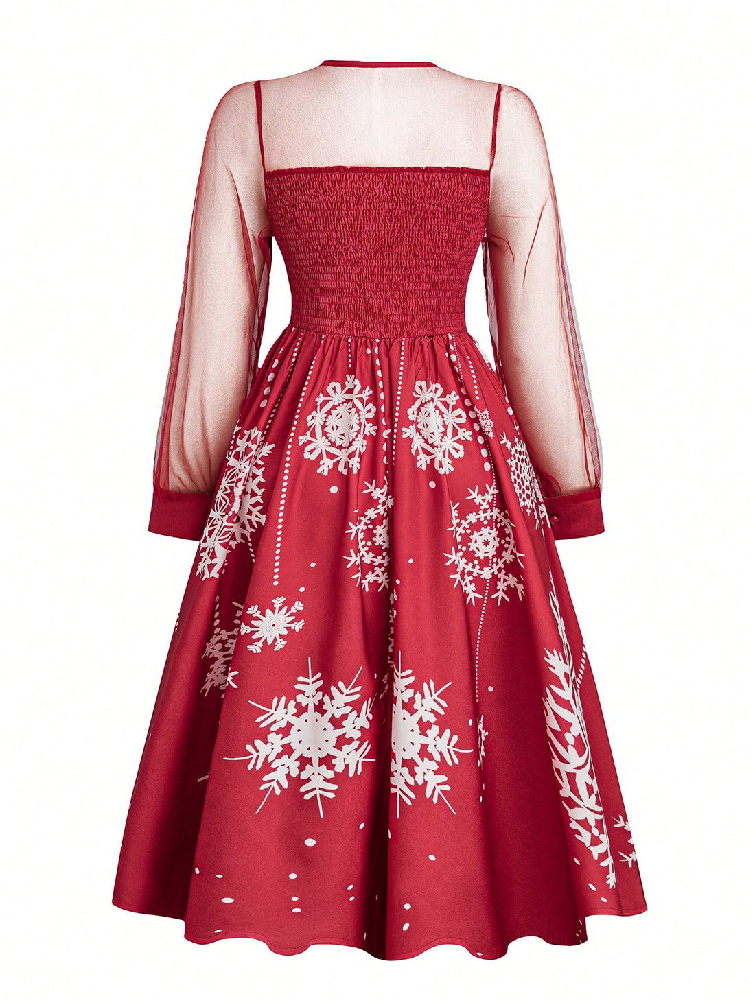 Be the belle of the holiday ball in our Elegant Plus Size V-Neck Long Sleeve Maxi Dress. The snow patchwork will make you stand out in a sea of boring dresses, perfect for Christmas and New Year celebrations. Dance the night away in style, with comfort, and a touch of whimsy!