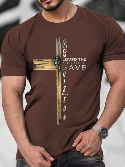 Trendy Casual Slogan T-Shirts for Men - Elevate Your Style with Comfort!