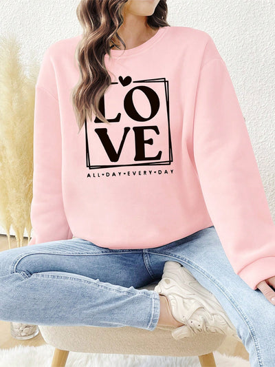 Love in the Air: Cozy Valentine's Day Sweatshirt