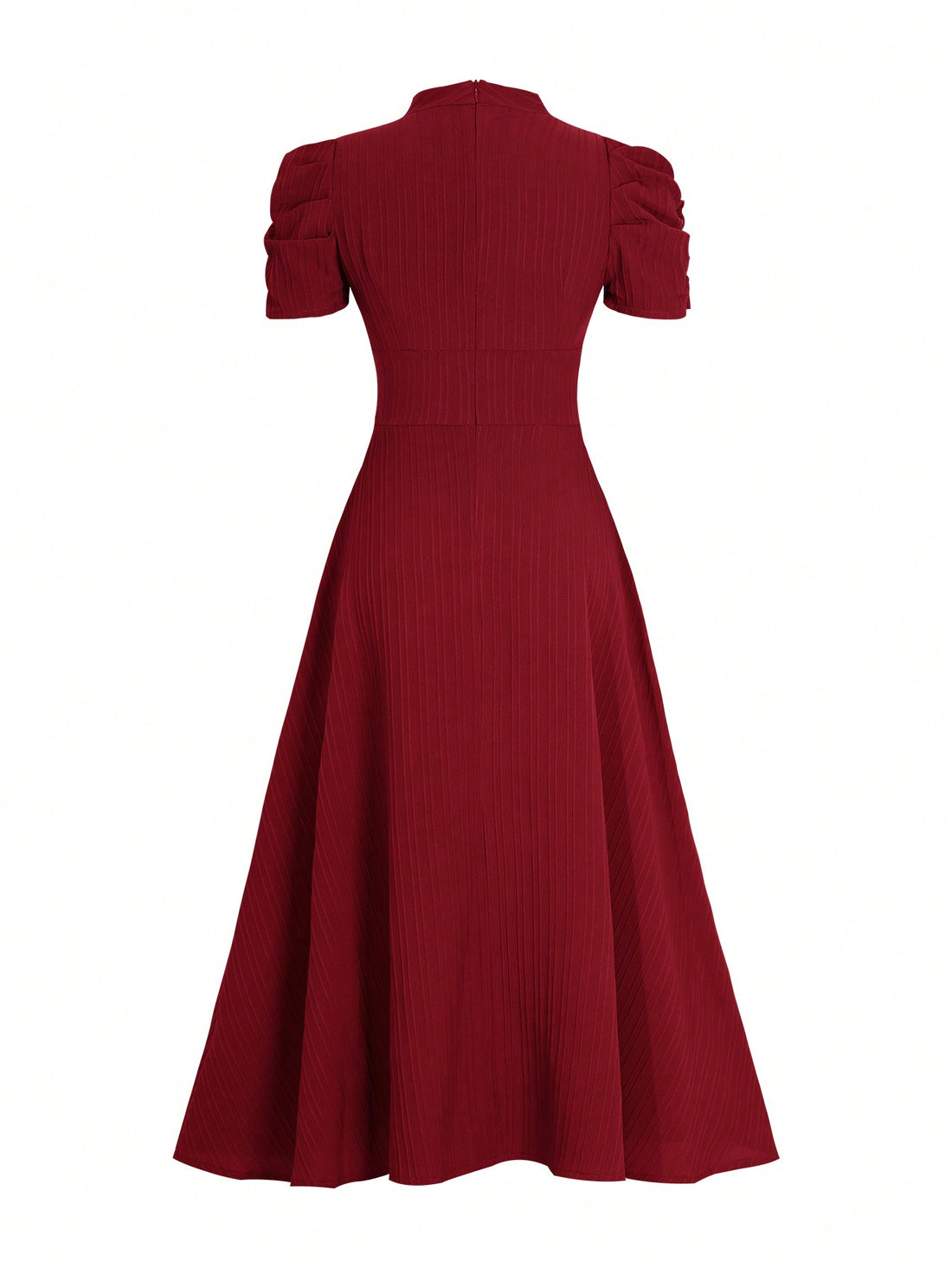 Get ready to turn heads and feel fabulous in the Chic V-Neck A-Line Dress! Effortlessly elegant, this dress is perfect for any occasion. With its flattering V-neckline and flattering A-line silhouette, you'll look and feel confident and stylish. Dress it up or down, this versatile dress is a must-have in your wardrobe.