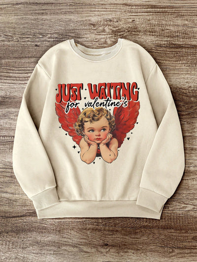 Love in the Air: Cute Valentine's Day Sweatshirt for Cozy Romance