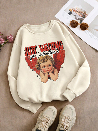 Love in the Air: Cute Valentine's Day Sweatshirt for Cozy Romance