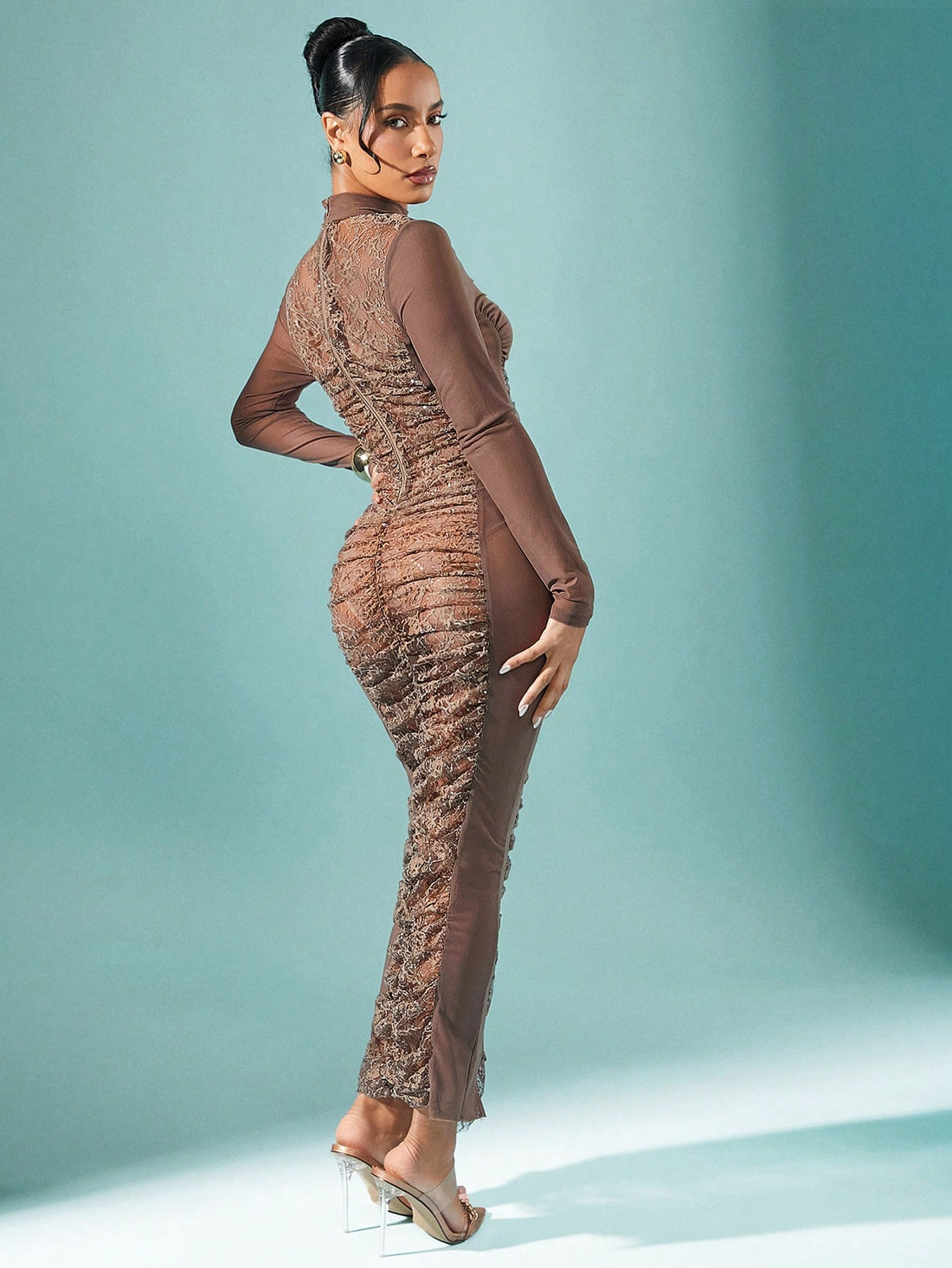 Step out in style with this Chic Minimalist Long Sleeve Dress designed for confident women. Featuring a sleek stand collar and eye-catching solid color splicing, it blends simplicity with a dash of personality. Perfect for day-to-night wear, this dress offers comfort and a flattering silhouette that lets you playfully express your unique vibe.