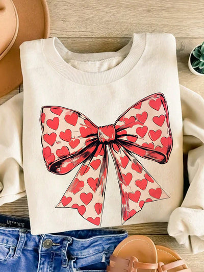 Love in Comfort: Cozy Valentine Sweatshirt for the Perfect Romantic Look!