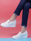 2025 Summer Lightweight Breathable Hollow Platform Wedge Sneakers for Women