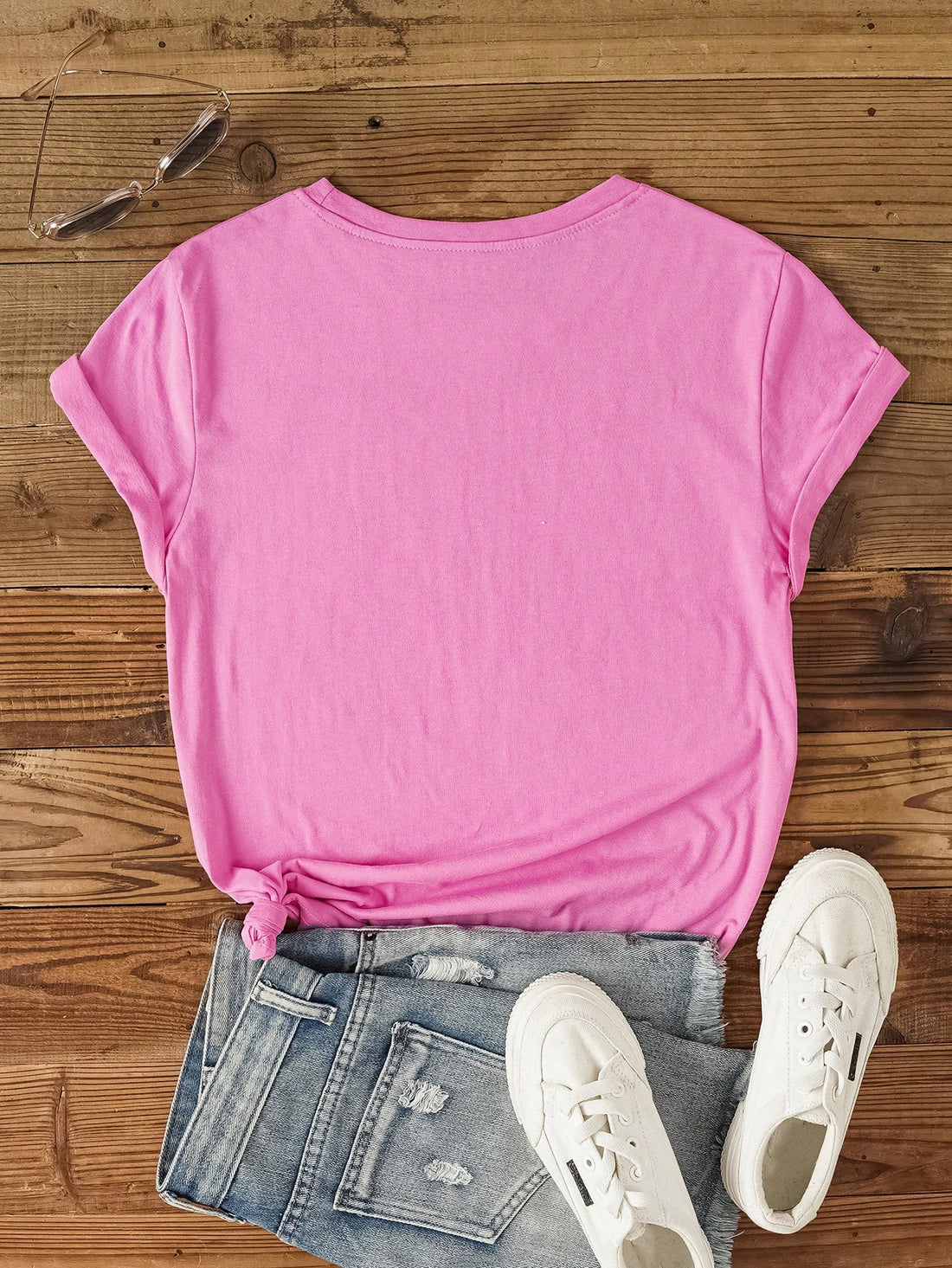 Get your paws on this Adorable Cat Heart Pattern Tee, purrfect for Valentine's Day! With a playful crew neck design and cute cat print, this tee is the cat's meow. A must-have for any feline fanatic.