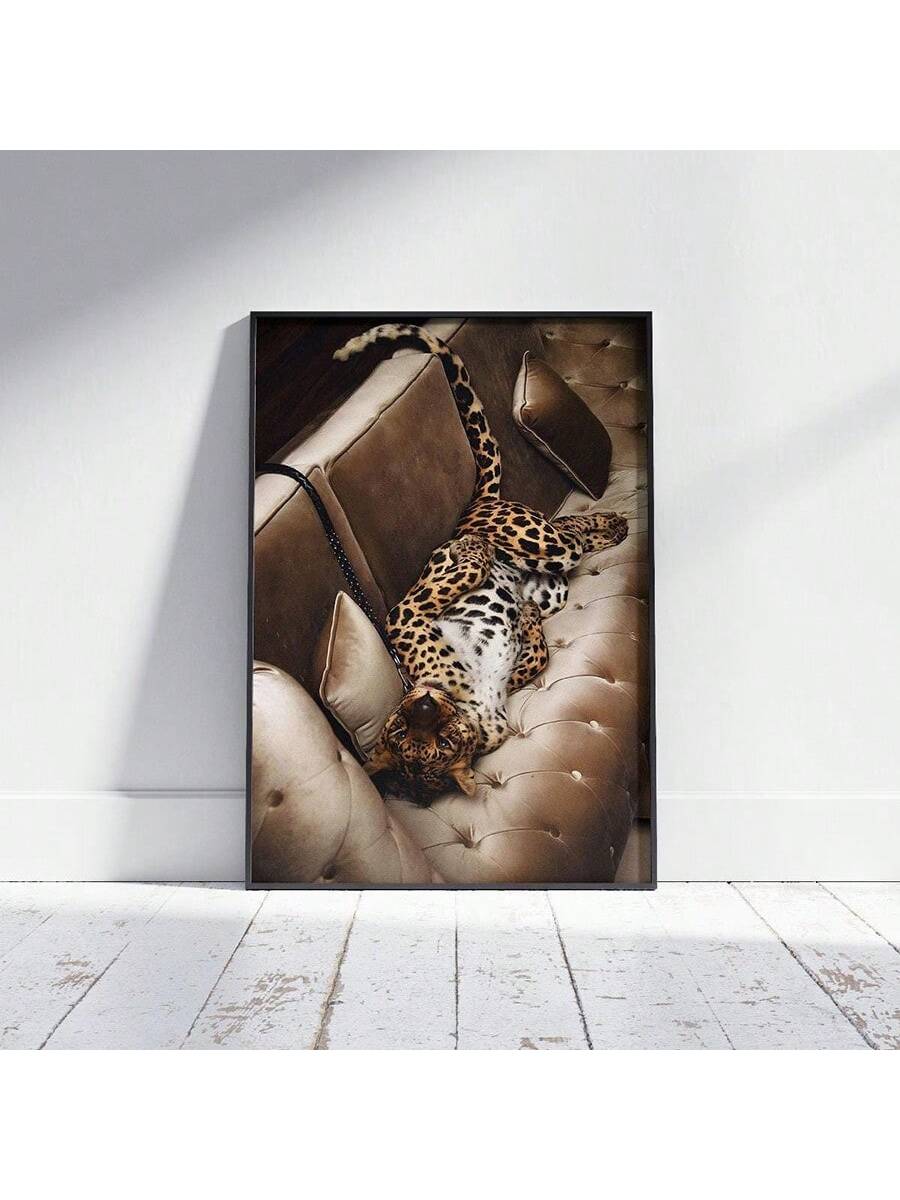 Bring a wild touch to your space with this Stylish Cheetah Canvas Wall Art! Featuring a chic leopard print, it's perfect for adding personality to bedrooms or living rooms. The bold design sparks conversation while blending effortlessly with your décor, making your walls roar with style.