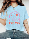 Valentine's Day Vibes: 'Have Feelings for You' Crew Neck T-Shirt