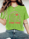 Valentine's Day Vibes: 'Have Feelings for You' Crew Neck T-Shirt