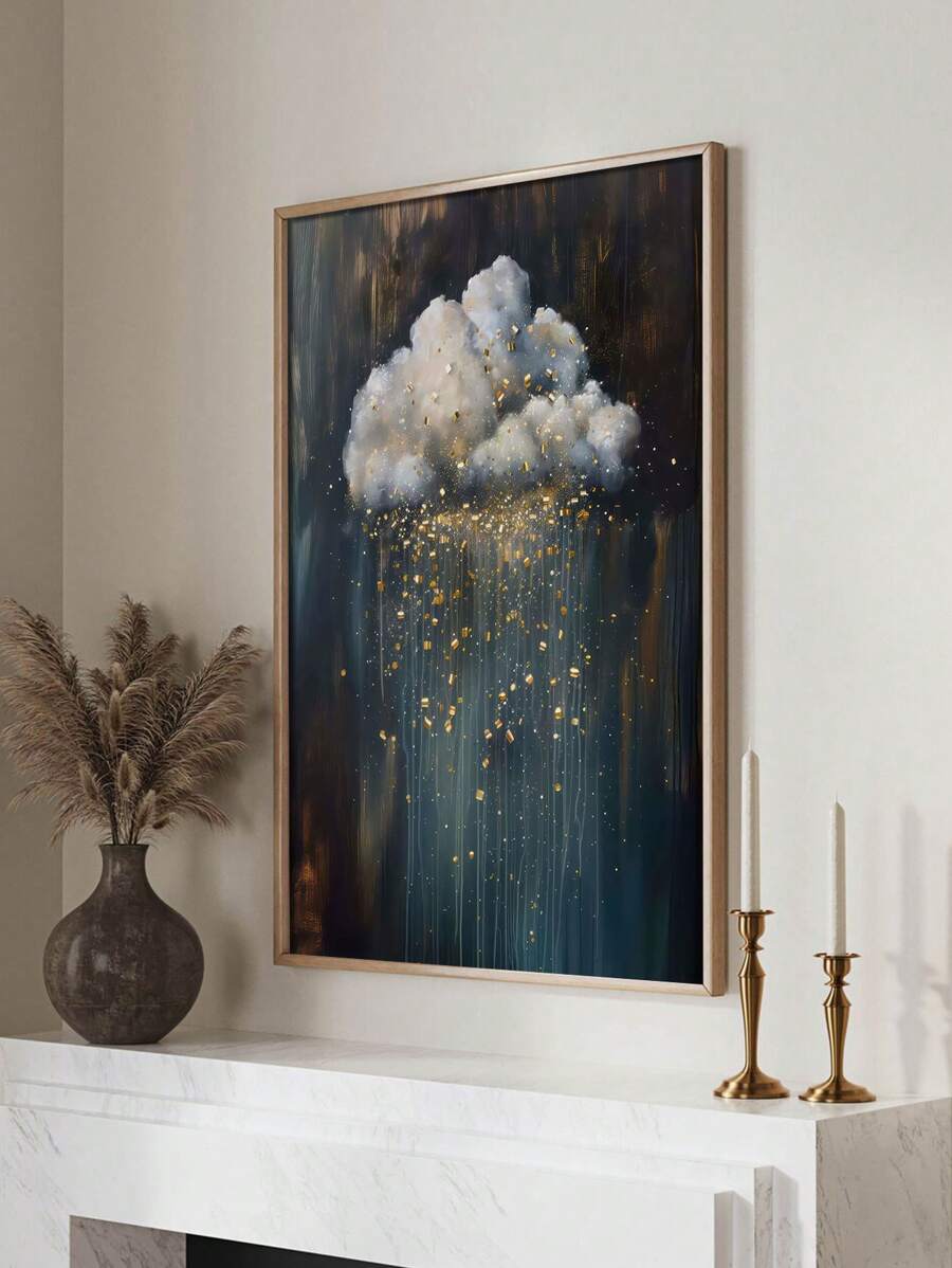 Add a touch of mystery and charm to your space with this Whimsical Floral Abstract Art Print. Perfect for fans of moody dark academia vibes, this quirky poster blends floral whimsy with abstract flair, making your home decor uniquely captivating and delightfully offbeat.