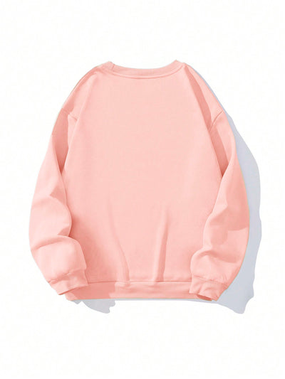 Chic Comfort: Trendy Oversized Sweatshirt for Valetine Style