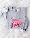 Sweat Love: Valentine's Day Sweatshirt