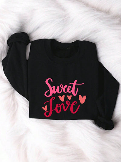 Sweat Love: Valentine's Day Sweatshirt