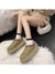 Cozy Chic Faux Suede Platform Slipper Boots for Women - Perfect for Winter Warmth