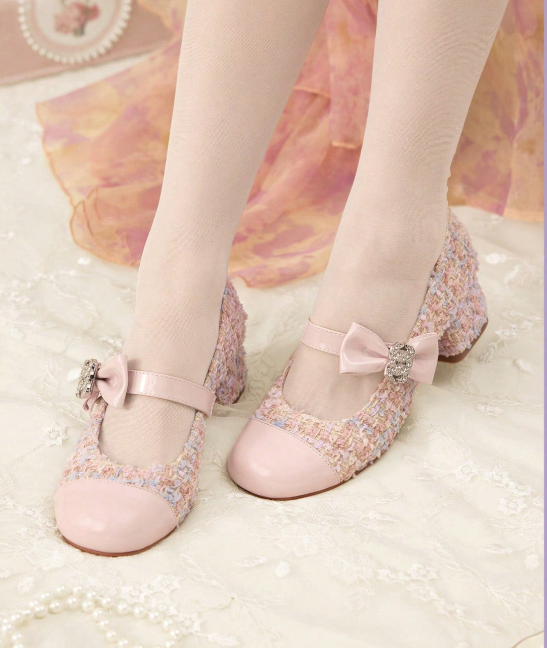 Step out in style with these chic high heels featuring a playful round toe and a charming bowknot strap. The thick heel offers both flair and stability, making them perfect for dancing the night away or turning heads at any event. Designed for stylish women who love a fun twist on classic elegance.