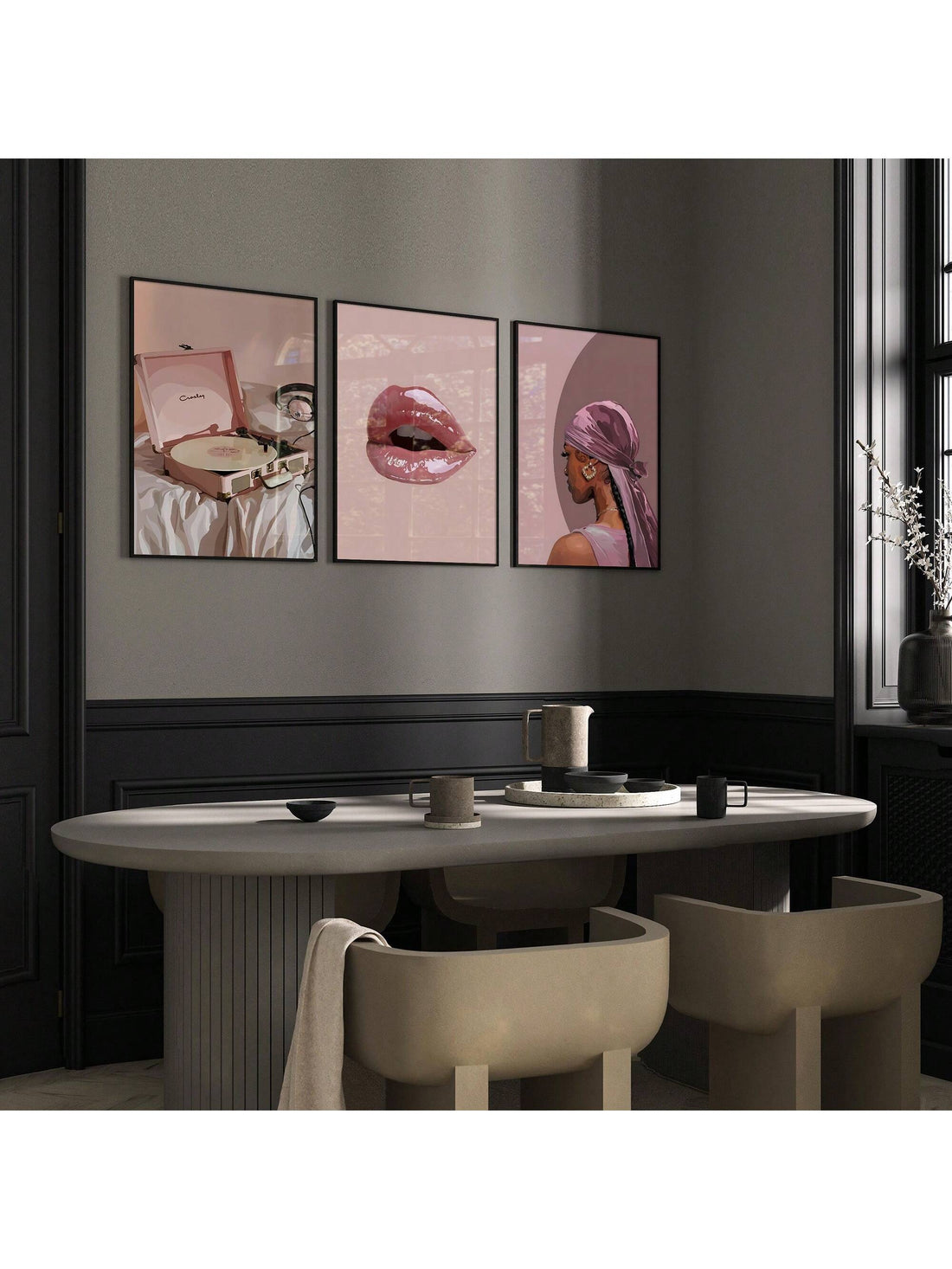 Add a playful pop of color to your space with this Chic Pink Canvas Wall Art featuring a glossy lips design. Its vibrant pink hues and sleek finish bring a fun, luxurious vibe to bedrooms and living rooms alike. Perfect for sparking conversation and adding personality to your decor.