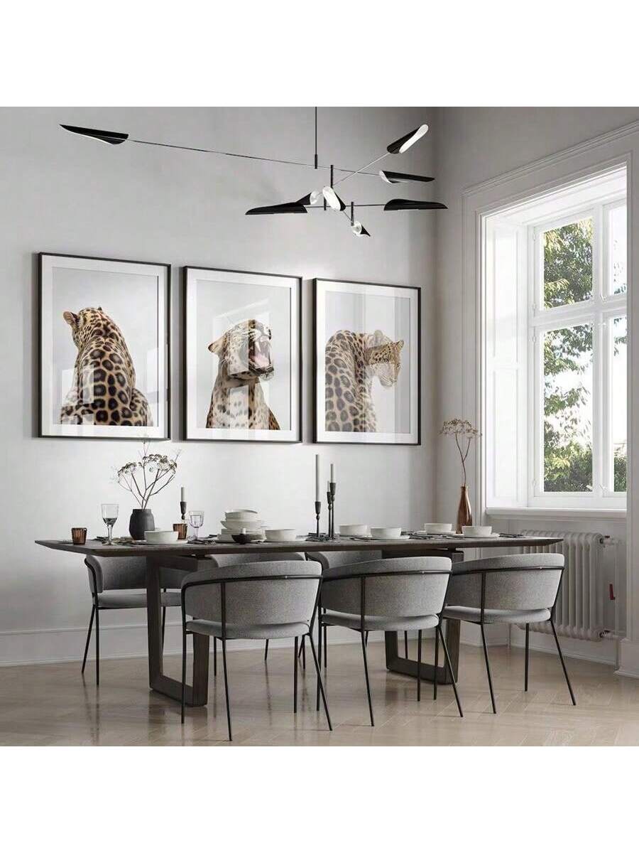 Add a wild touch to any space with this Stylish Leopard Pattern Canvas Wall Art. Its bold spots bring trendy flair and a hint of adventure to your living room, bedroom, or office. Lightweight and easy to hang, it effortlessly upgrades your décor while showing off your fun, fearless side. Perfect for those who love a bit of jungle chic in their everyday environment!