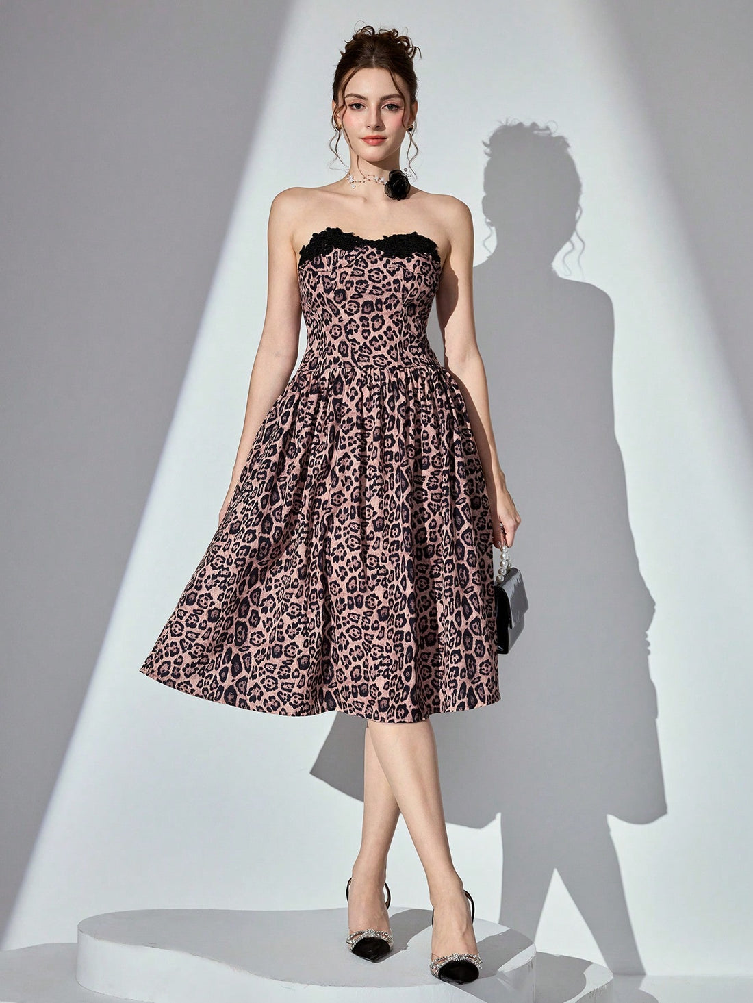 Step into the spotlight in this stunning evening gown designed to turn heads at every celebration. Crafted with meticulous attention to detail, this dress combines timeless elegance with modern flair, making it your go-to choice for weddings, galas, and unforgettable nights out. The flattering silhouette and luxurious fabric create an effortlessly sophisticated look that lets your confidence shine. Whether you're dancing the night away or making a grand entrance, this gown promises to make you feel absolute