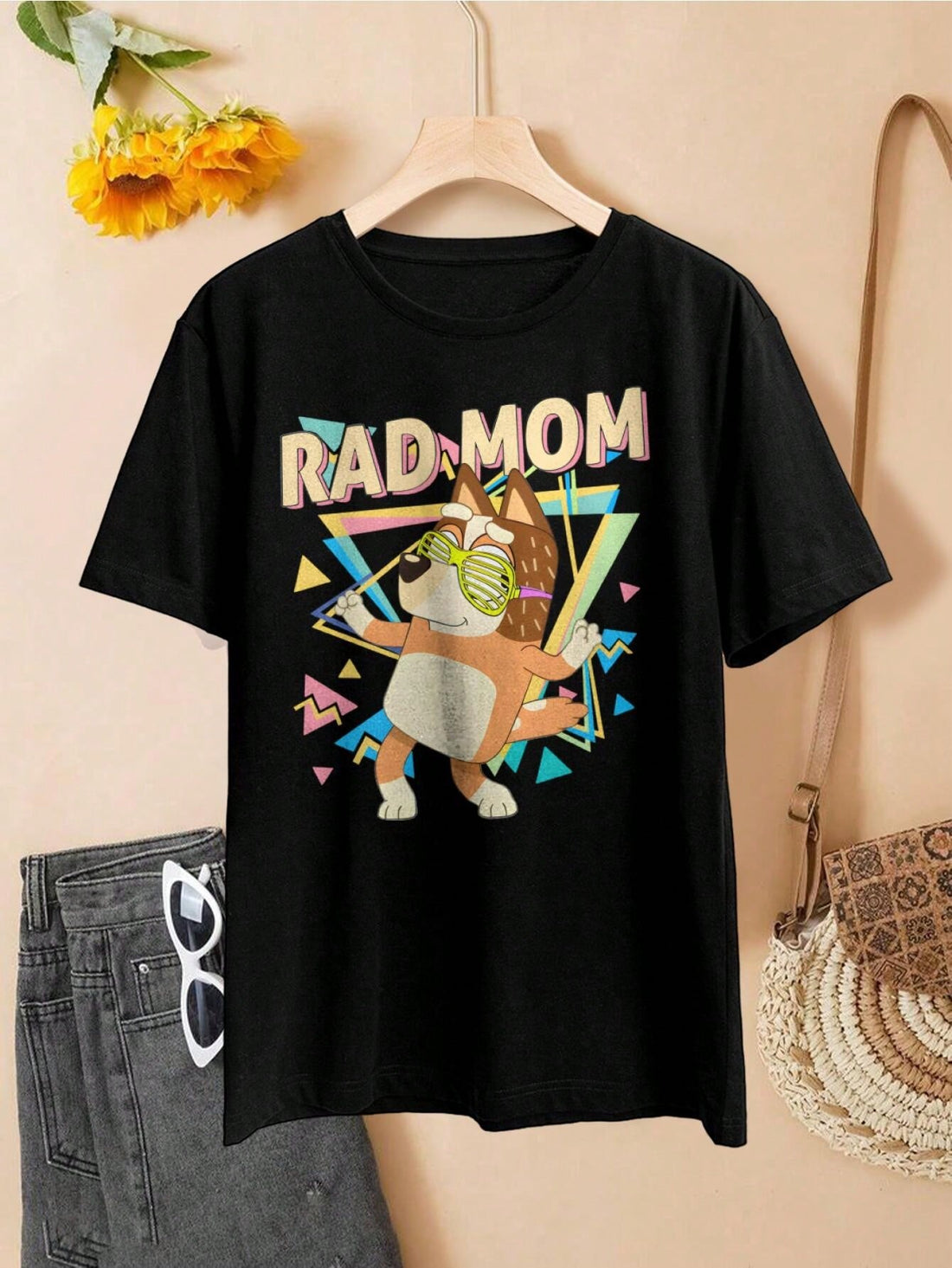 Show off your fun and stylish side with our Cool and Funny Rad Mom T-Shirts. Designed for trendy moms, these tees are the perfect addition to your wardrobe. Express your unique personality with our playful and quirky designs. A must-have for any rad mom out there!