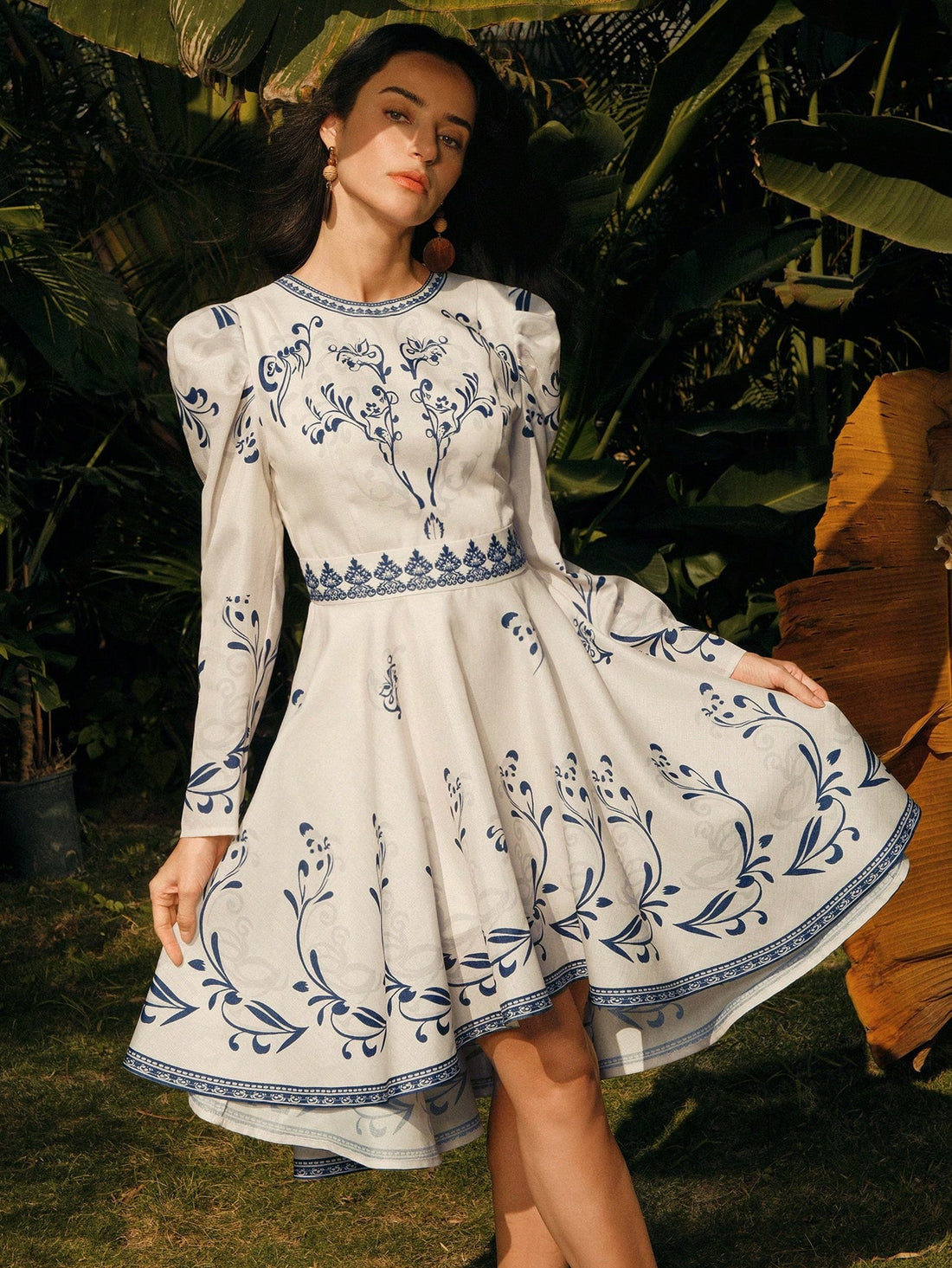 Step into sunshine and good vibes with this Chic Floral Print Puff Sleeve Dress. Its playful puff sleeves and vibrant floral pattern make it your go-to for festivals, beach days, or any vacation adventure. Lightweight and breezy, it keeps you comfy while turning heads wherever you roam. Embrace effortless style and let your fun side bloom!