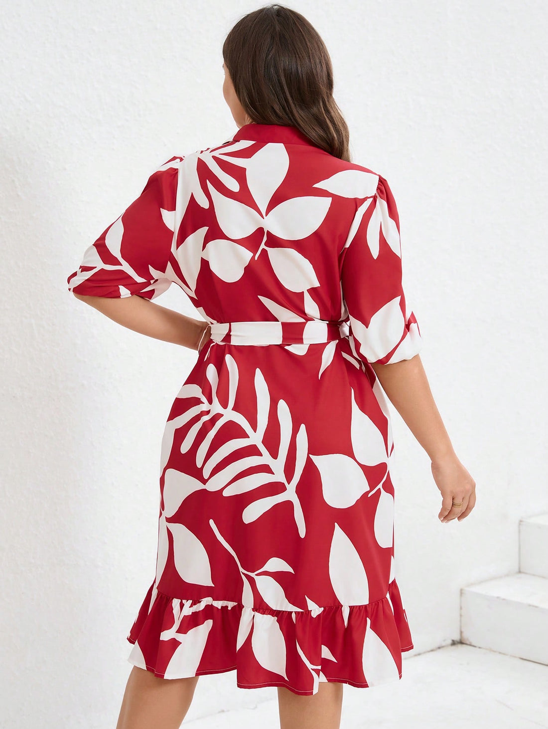 Unleash your inner romantic with our Floral Print Button-Down Long Dress for Women. Perfect for casual beach wear, this elegant dress combines a playful floral print with a chic button-down style. Embrace the laid-back vibe while looking effortlessly stylish.