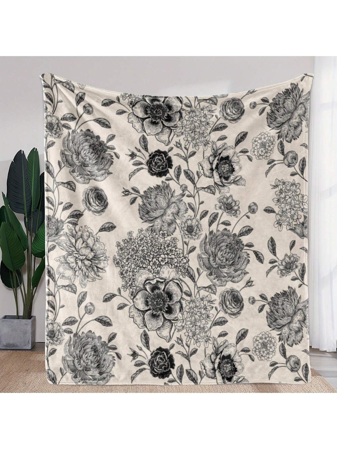 Wrap yourself in a cozy hug with our Luxurious Vintage Floral Print Throw Blanket! Crafted from ultra-soft flannel, this charming throw adds warmth and a splash of timeless floral beauty to any room. Perfect for snuggling up during chilly evenings or adding a stylish touch all year round, it’s your new favorite companion for comfort and cheer.