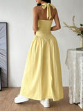 Backless midi dress view 3