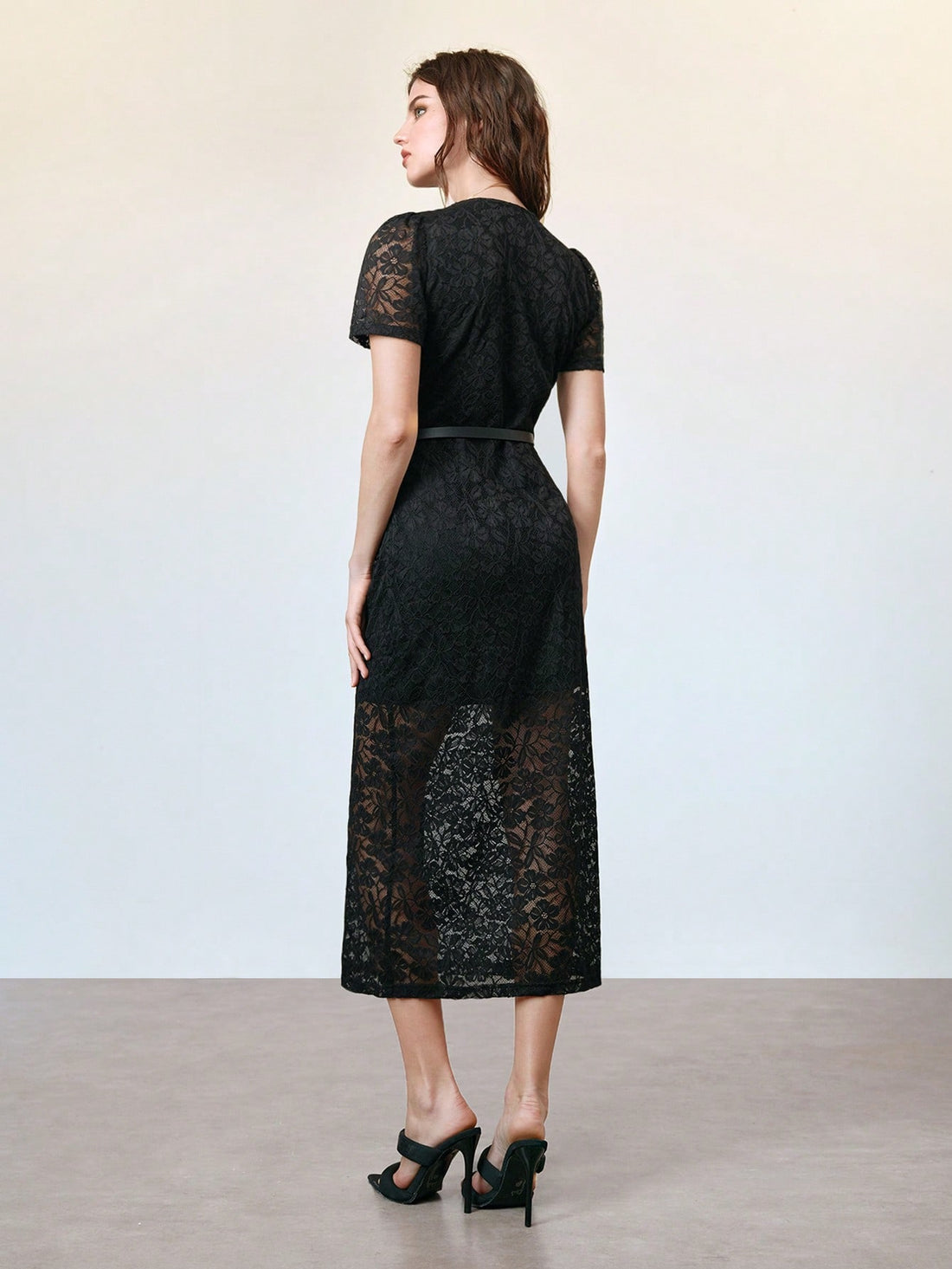 Step into summer with this playful black midi dress, featuring a charming embroidered collar that adds a touch of whimsy. The matching belt cinches your waist for a flattering silhouette, making it perfect for sunny days and stylish evenings alike. Lightweight and effortlessly chic, this dress is your new go-to for warm-weather fun.