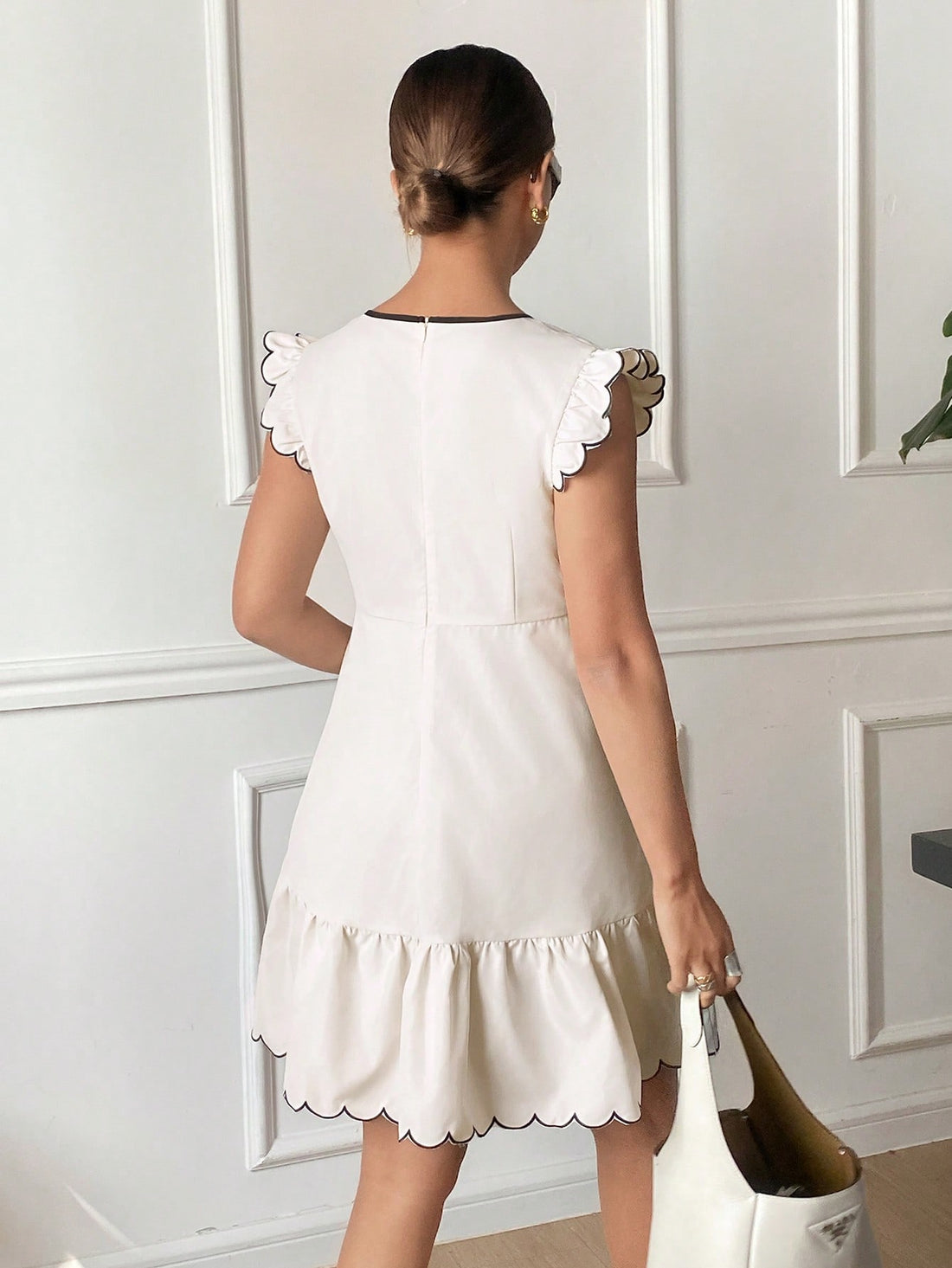 Get ready to turn heads in our Elegant Frenchy Tie Dress! This stunning summer outfit features intricate embroidery and solid colors, making it the perfect choice for romantic getaways. You'll feel effortlessly chic and stylish while strolling along the beach or sipping wine at a fancy dinner. Pack it for your next vacation and feel like a true fashionista!