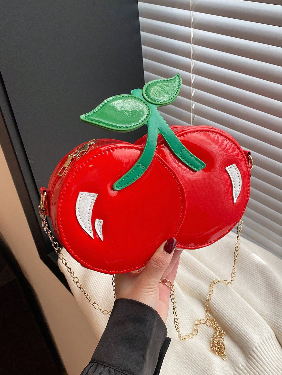 Add a pop of color and charm to your outfit with the Red Cherry Contrast Cute Shoulder Crossbody Bag. Perfectly sized for your essentials, this playful accessory features a bold red cherry design that stands out with contrasting details. Lightweight and easy to wear, it keeps your hands free while bringing a fun, trendy vibe to any look. Ideal for casual days, shopping trips, or a night out, this crossbody bag is the perfect partner for your everyday adventures.