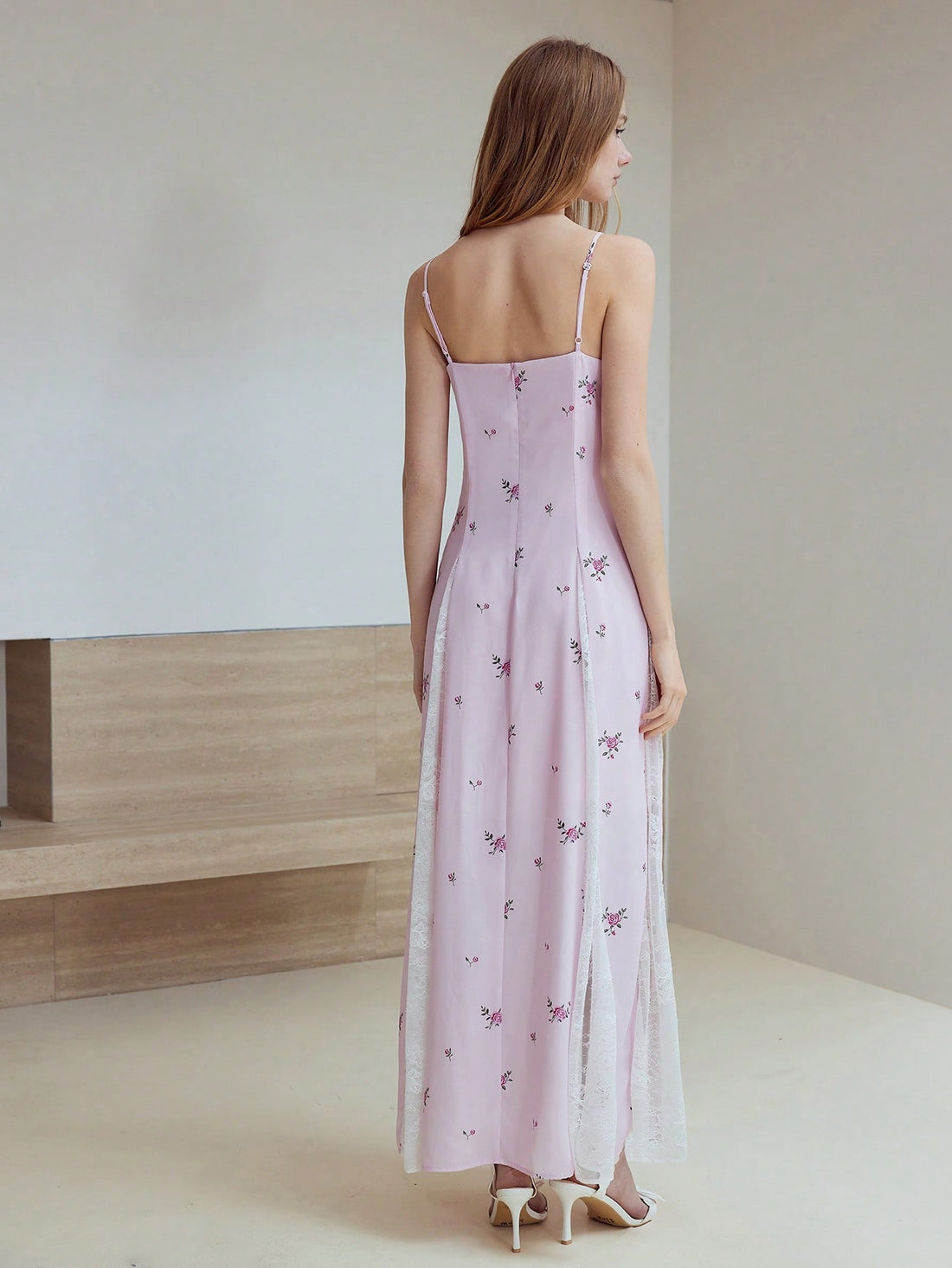 Step into charm with this Floral Print Lace Dress, where delicate lace meets vibrant floral patterns for a playful yet elegant look. Perfect for chic occasions, its contrasting design adds a fun twist to classic sophistication, making you the center of attention wherever you go.