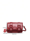 Front styling view of mini shopping bag with polished acrylic accent