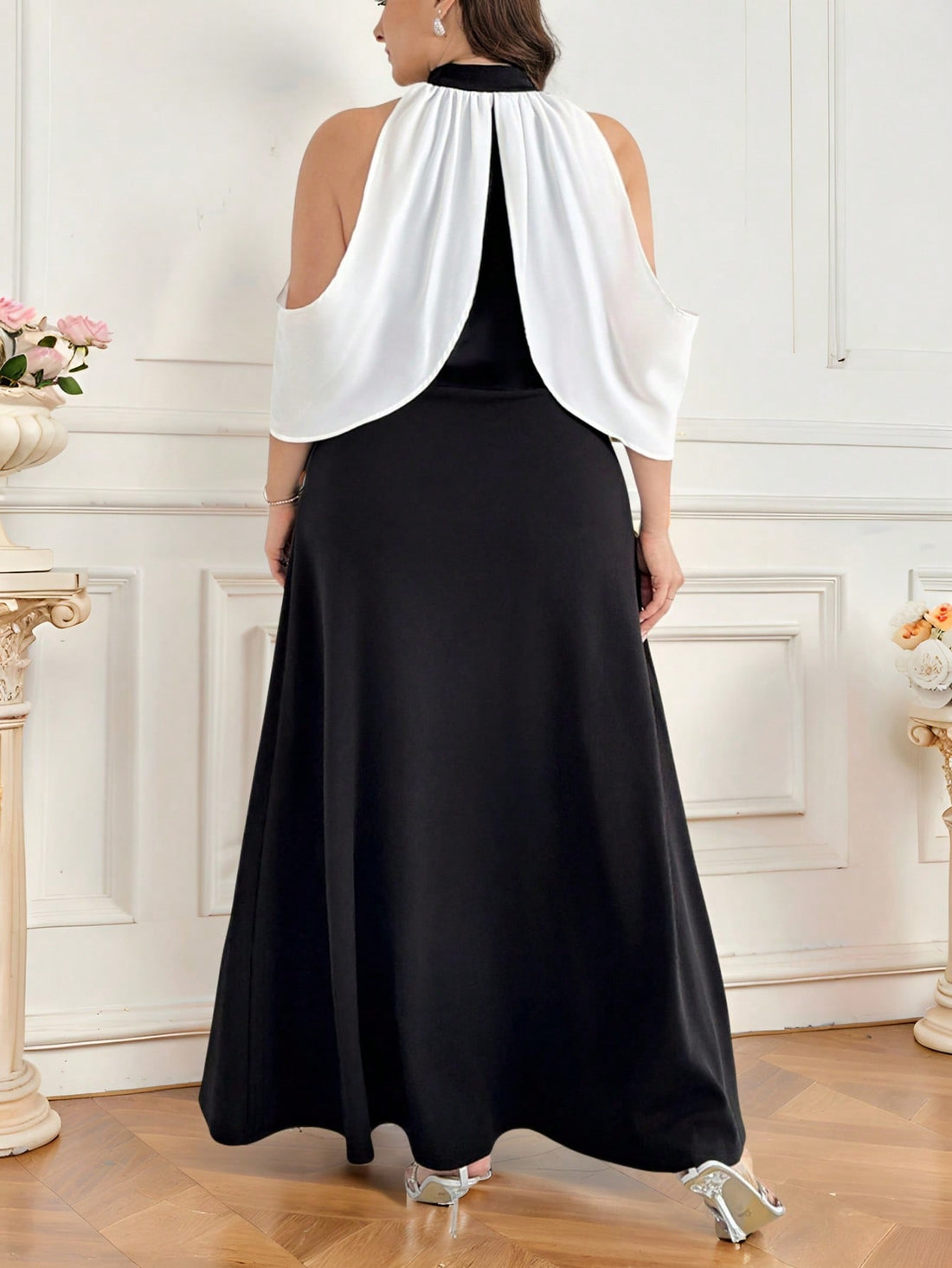 Turn heads and embrace your curves with this chic plus size off-shoulder dress. Its trendy design highlights your shoulders while offering a flattering fit that moves with you. Perfect for any occasion, it’s your go-to dress for effortless elegance with a playful twist!