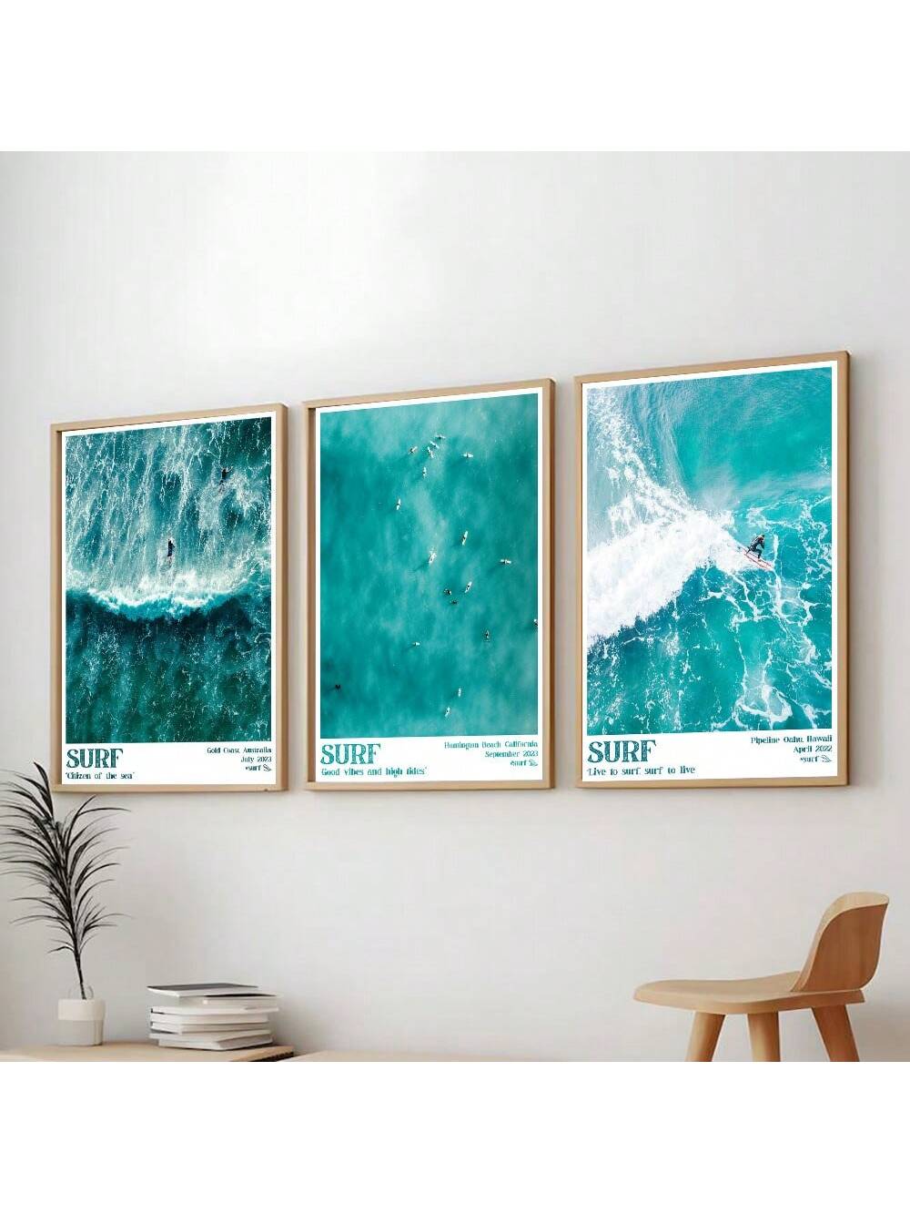 Ride the wave of nostalgia with our Vintage Surfing Poster Set! These retro coastal prints add a splash of beachy vibes to any room. Perfect for surf enthusiasts or anyone dreaming of sun-soaked shores, these eye-catching wall art pieces bring the laid-back spirit of surf culture right into your home. Hang them up and instantly transform your space into a coastal paradise!