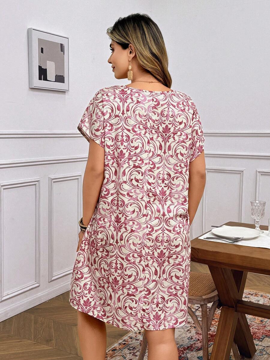 Step into sunny days with this effortlessly chic plus size summer dress, blooming with vibrant floral prints perfect for any casual outing. Lightweight and breezy, it keeps you cool while adding a playful splash of color to your wardrobe. Whether you're brunching with friends or enjoying a stroll in the park, this dress combines comfort and style with a flattering fit designed just for you. Embrace sunny vibes and effortless charm all season long!